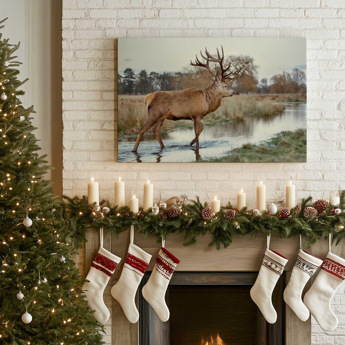 Picture of art in a room