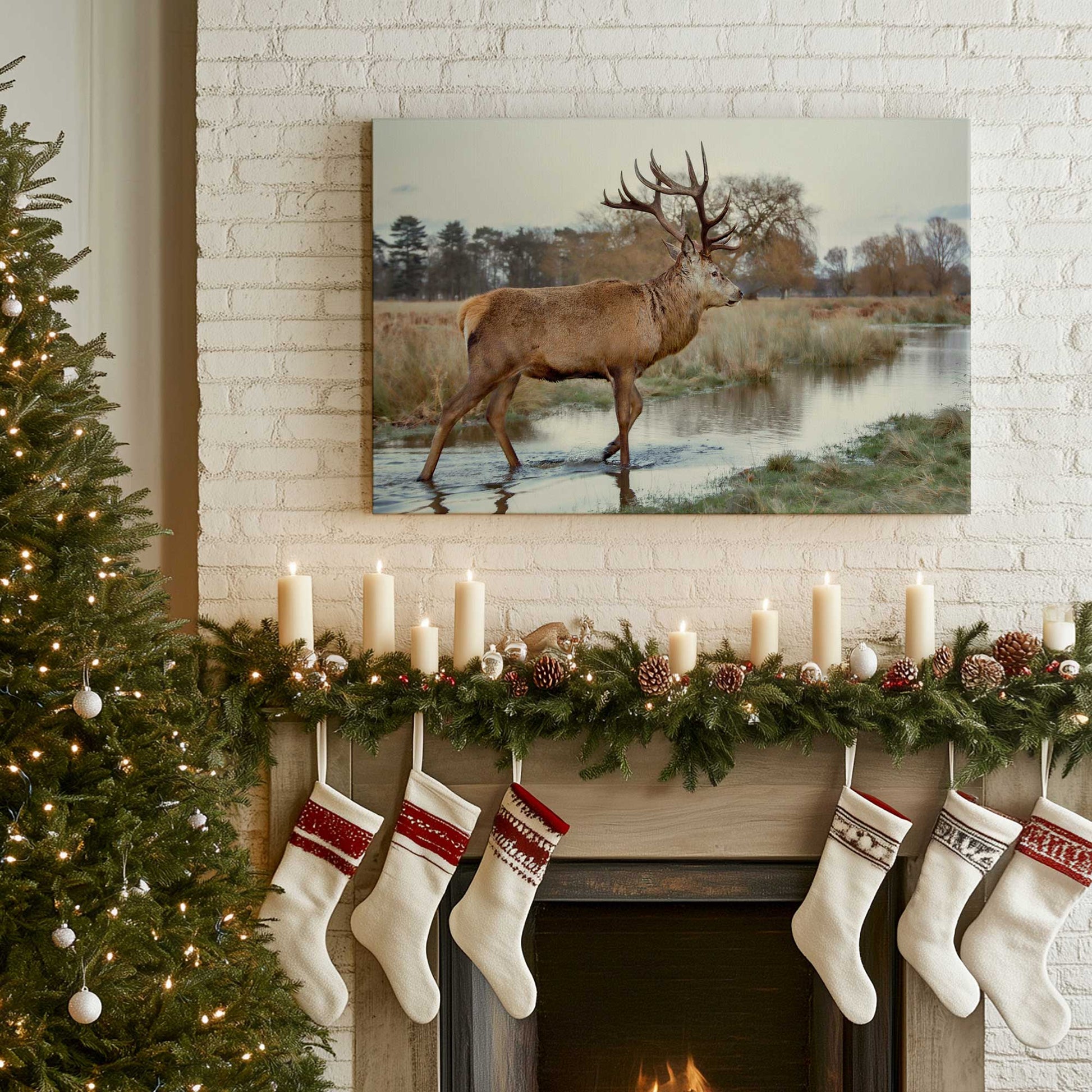 Picture of art in a room