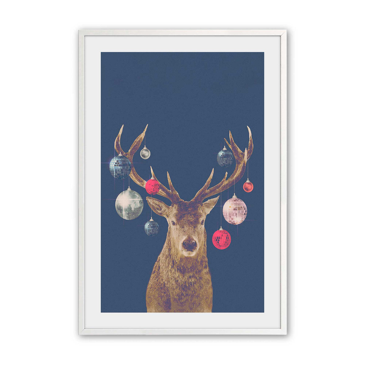 [Color:Opaque White], Picture of art in a Opaque White frame