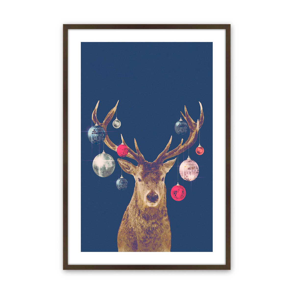 [Color:Belvinder Brown], Picture of art in a Belvinder Brown frame