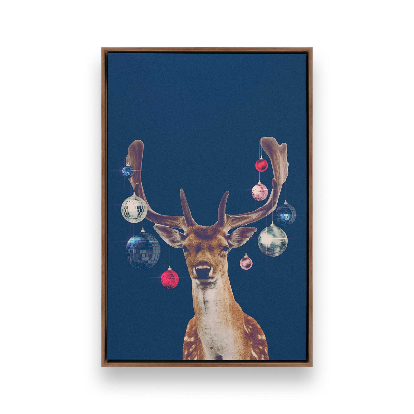 [Color:Walnut], Picture of art in a Walnut frame