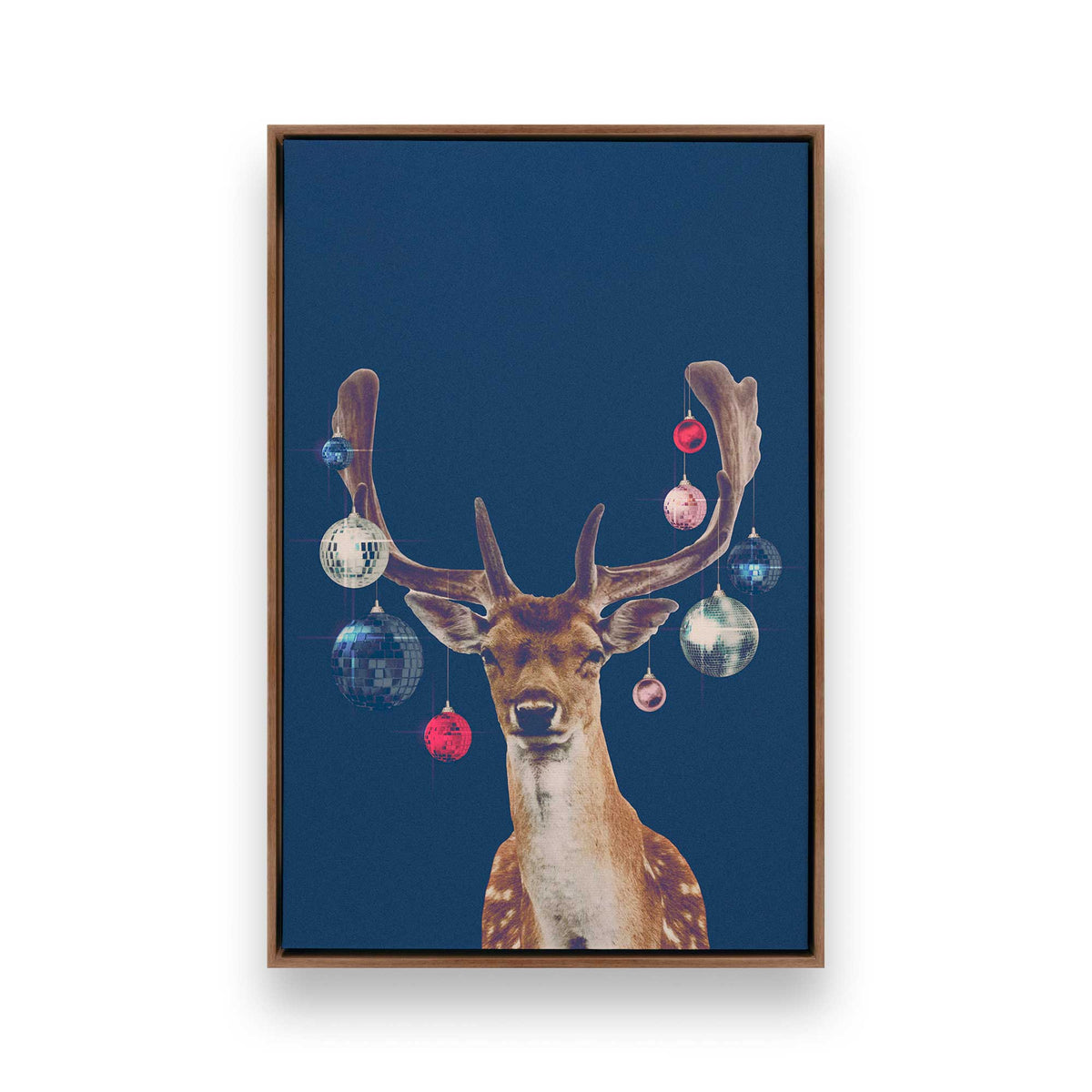 [Color:Walnut], Picture of art in a Walnut frame