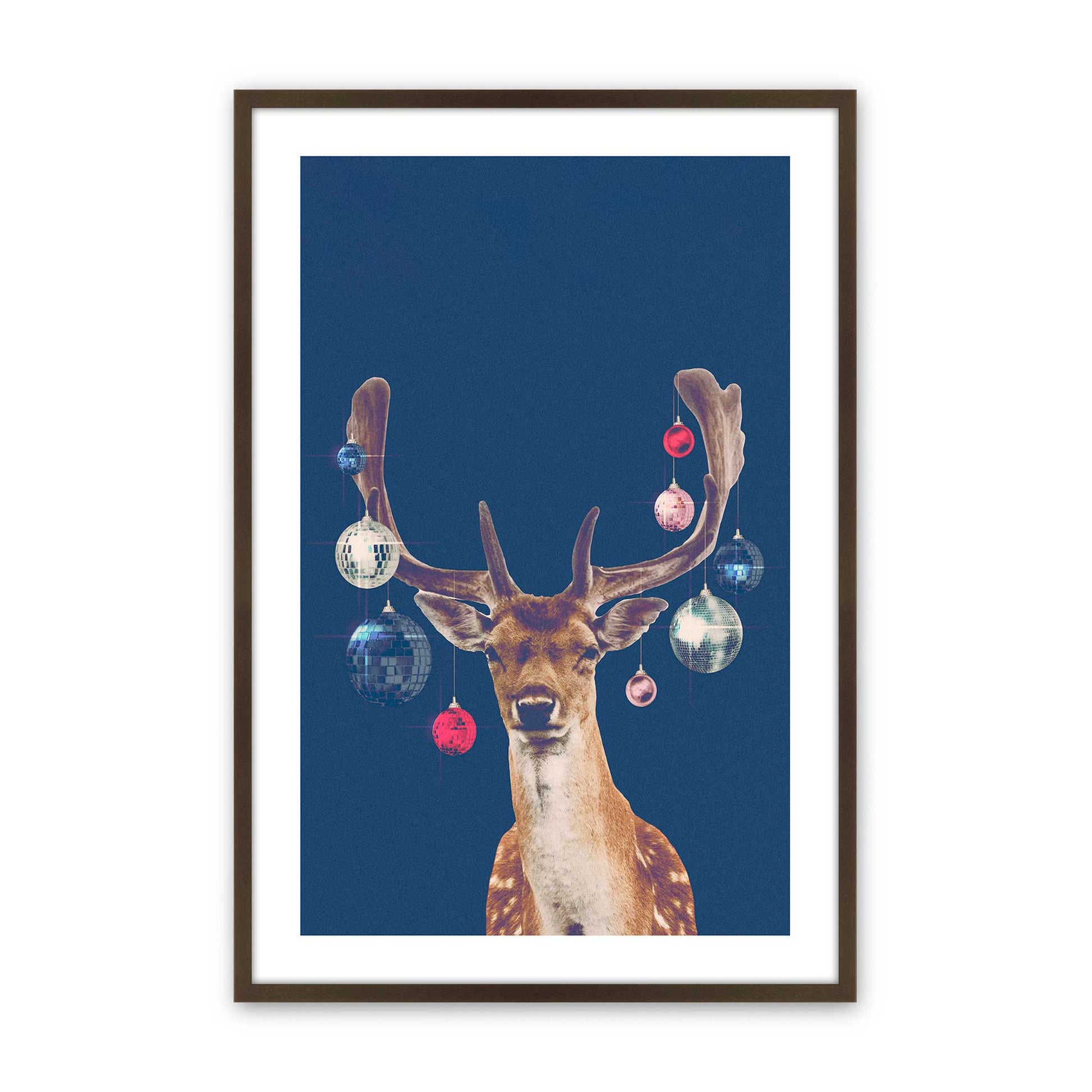 [Color:Belvinder Brown], Picture of art in a Belvinder Brown frame