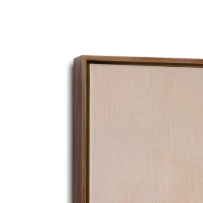 [Color:Walnut], Picture of art in a Walnut frame at an angle