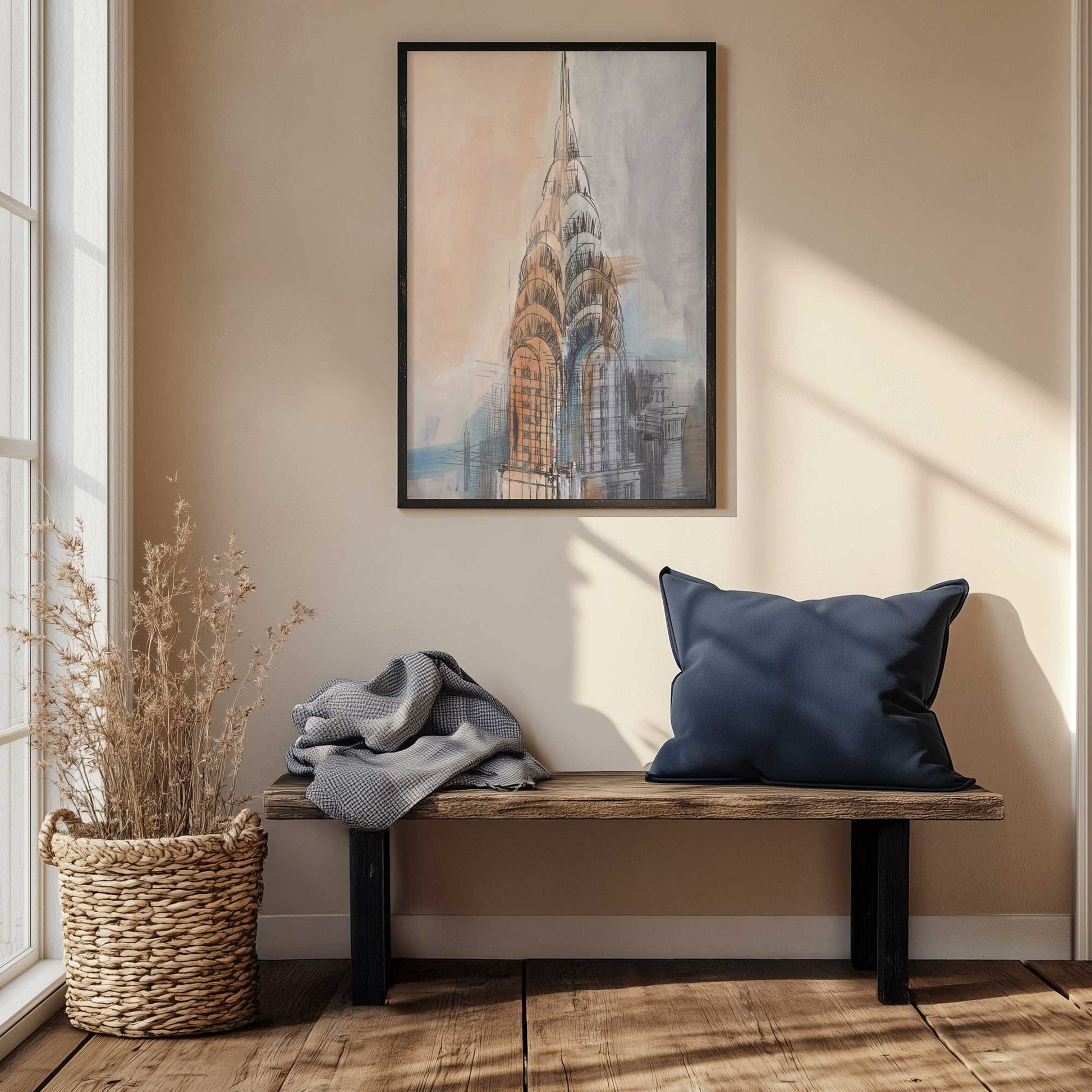 Picture of art in a room