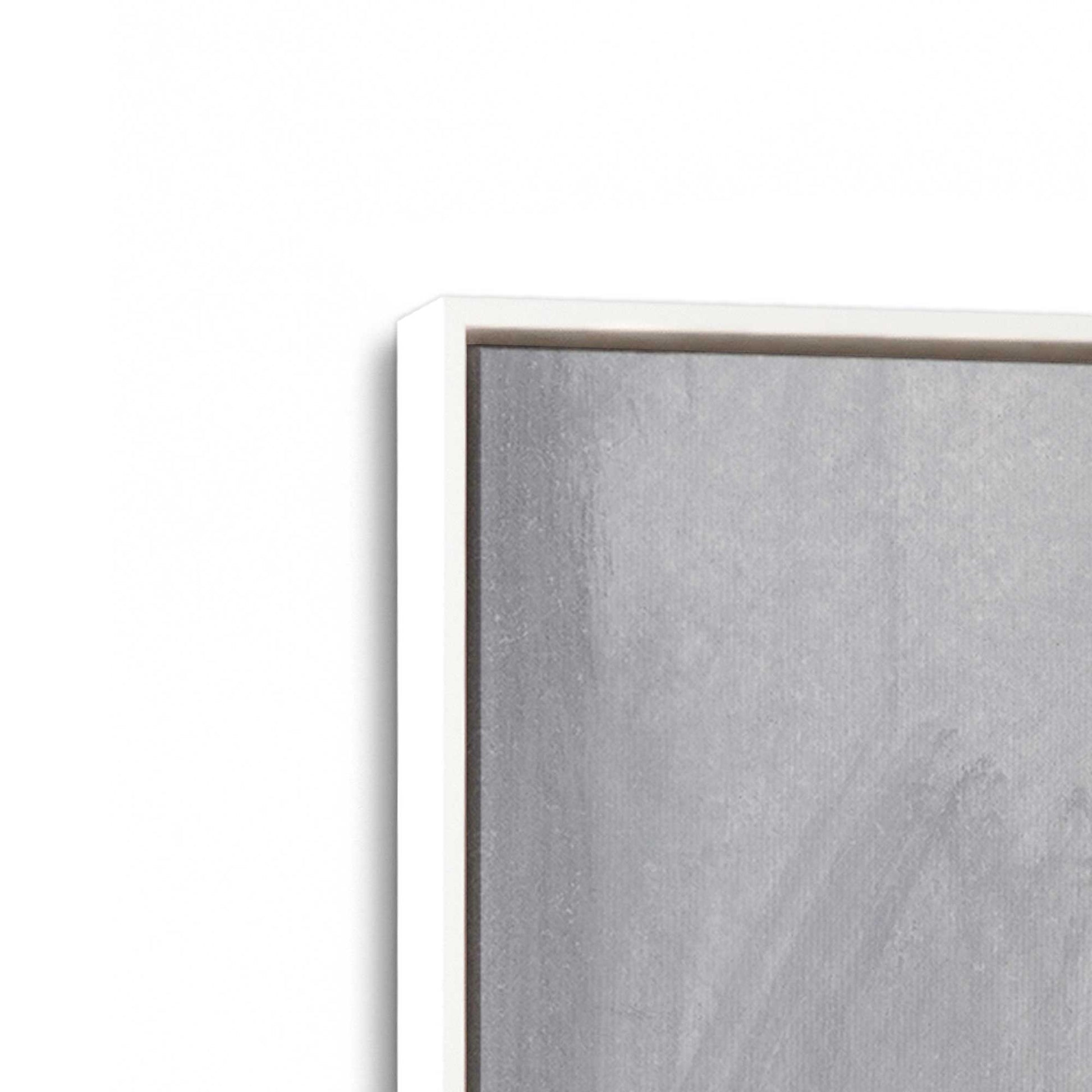 [Color:Opaque White], Picture of art in a White frame at an angle