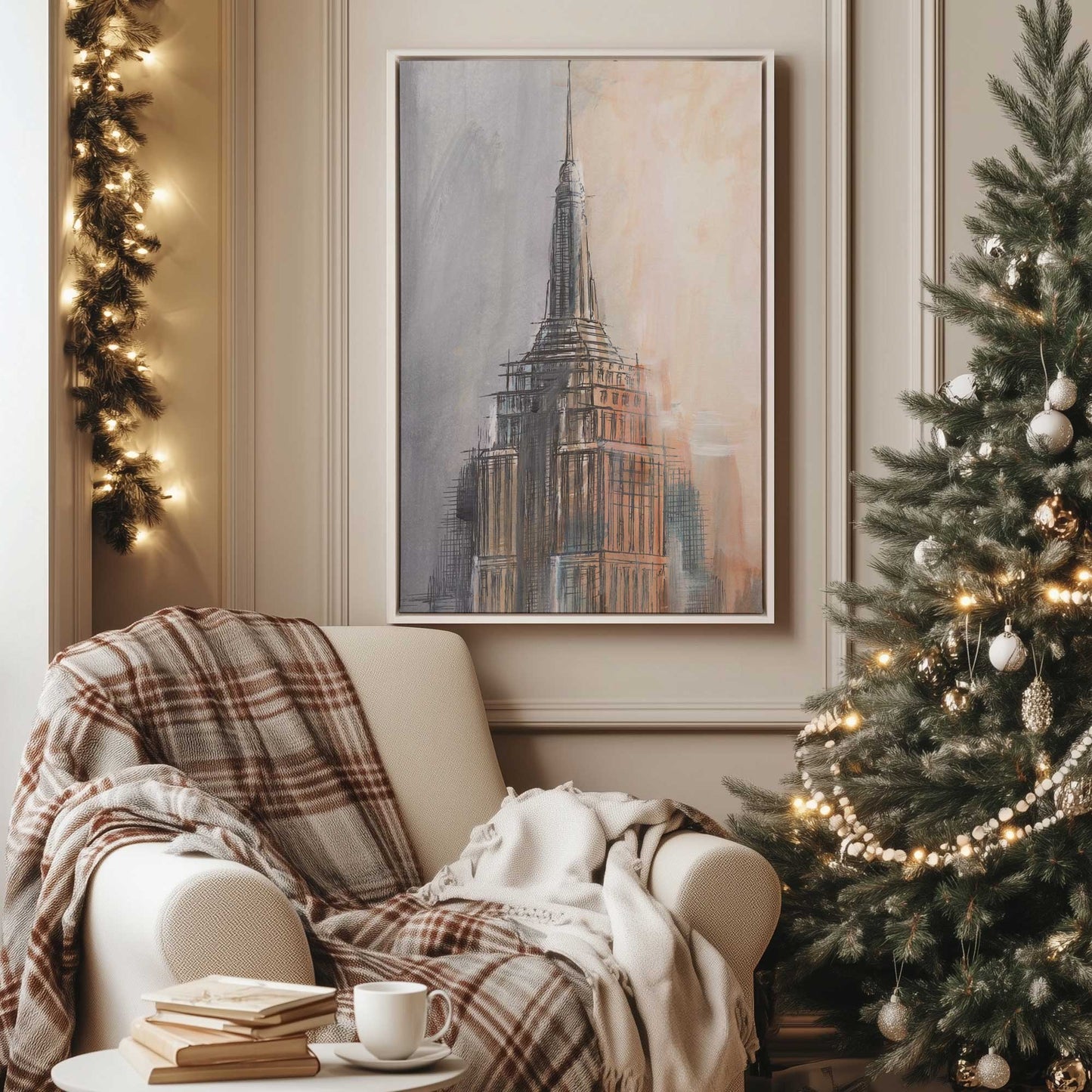 Picture of art in a room