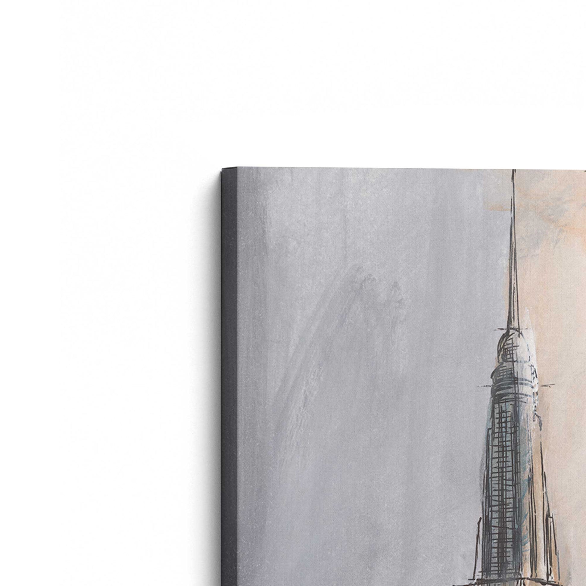 [Color:Stretched Canvas], Picture of the corner of the art