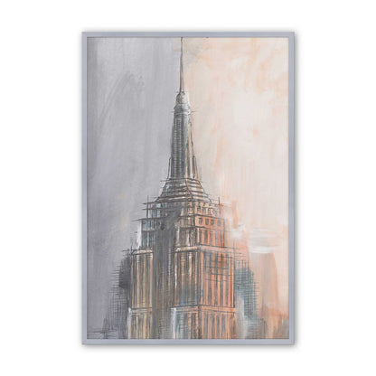 [Color:Polished Chrome], Picture of art in a Polished Chrome frame