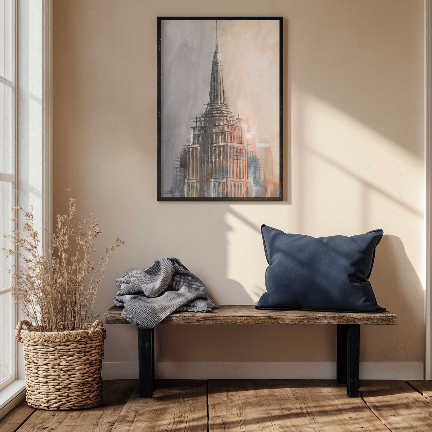 Picture of art in a room