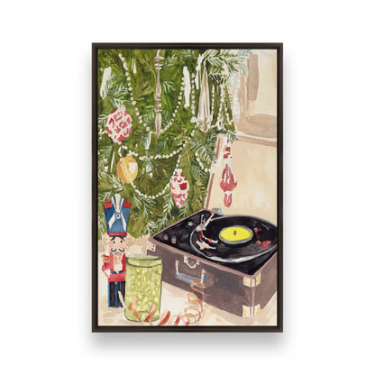 [Color:Espresso], Picture of art in a Espresso frame