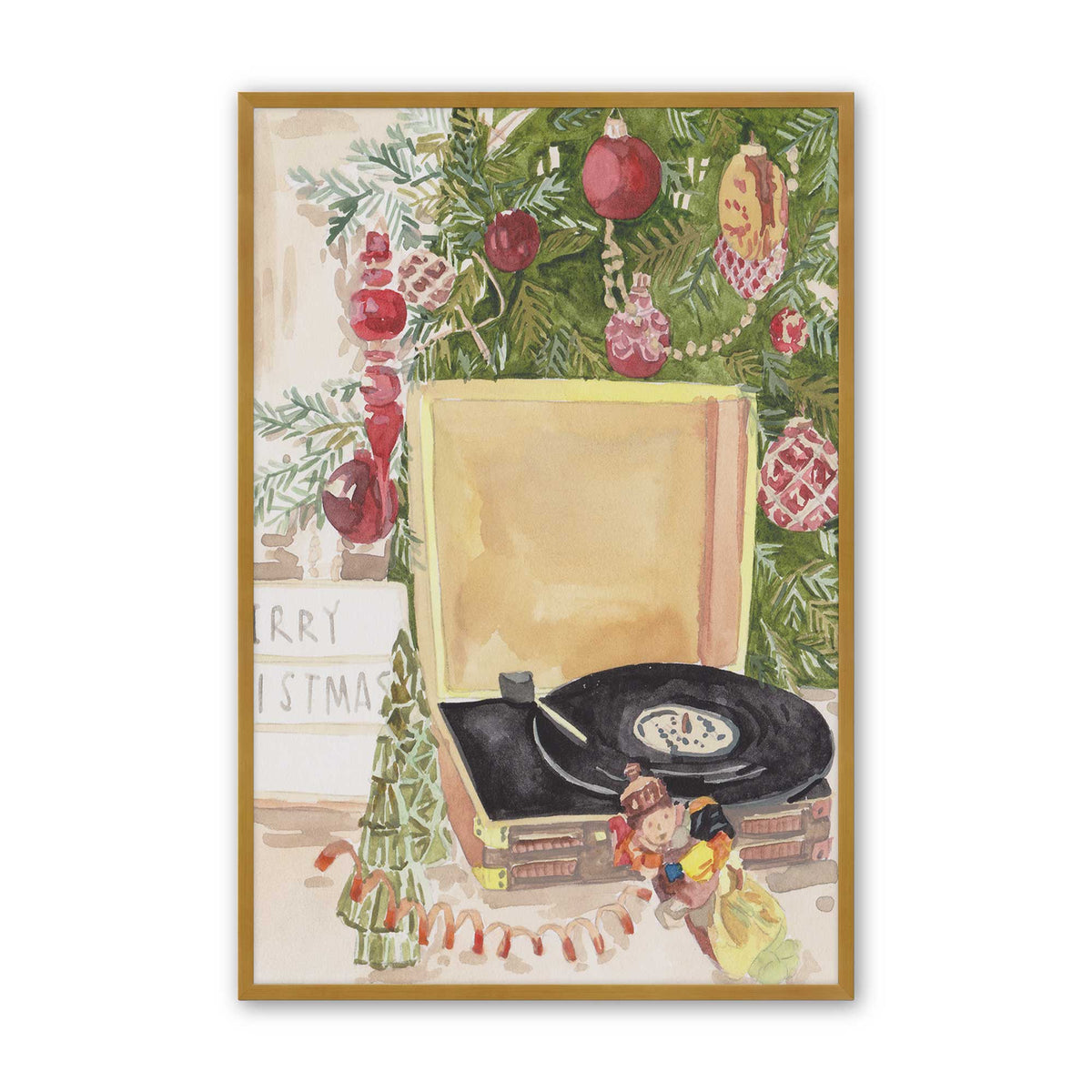 [Color:Polished Gold], Picture of art in a Polished Gold frame