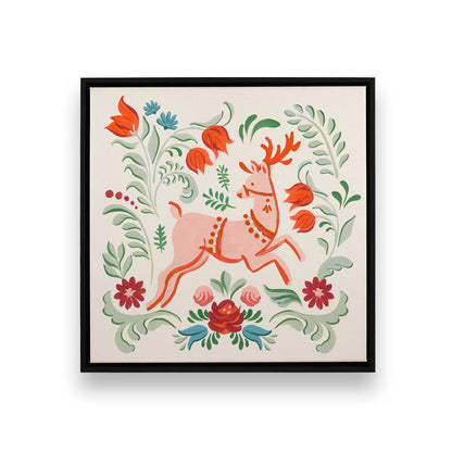 [Color:Satin Black], Picture of art in a Satin Black frame