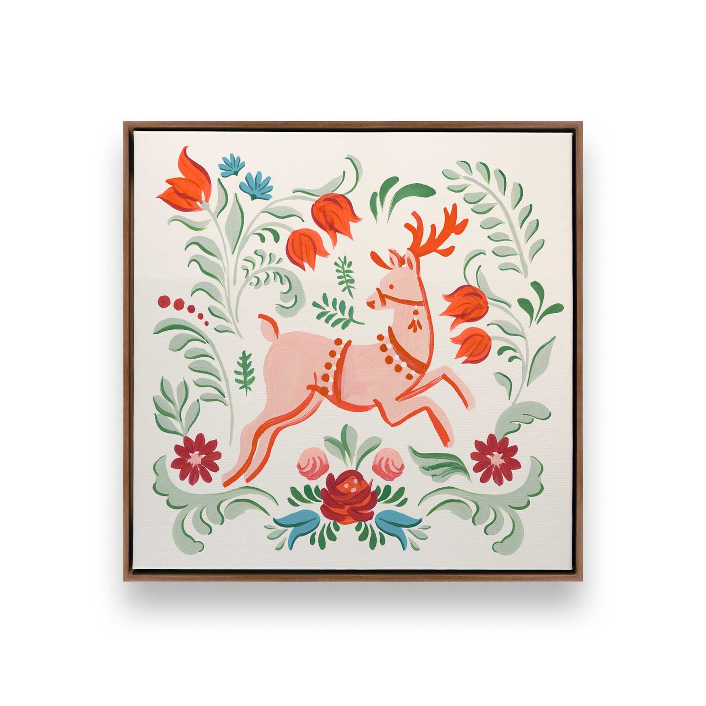 [Color:Walnut], Picture of art in a Walnut frame