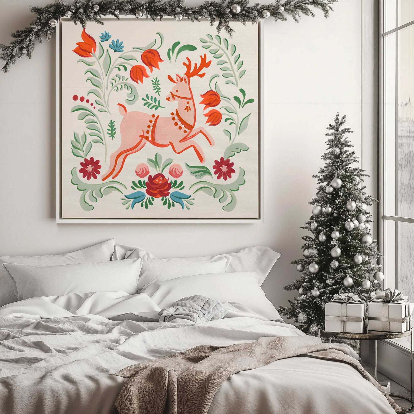 Picture of art in a room