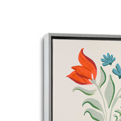 [Color:Polished Chrome], Picture of art in a Polished Chrome frame at an angle