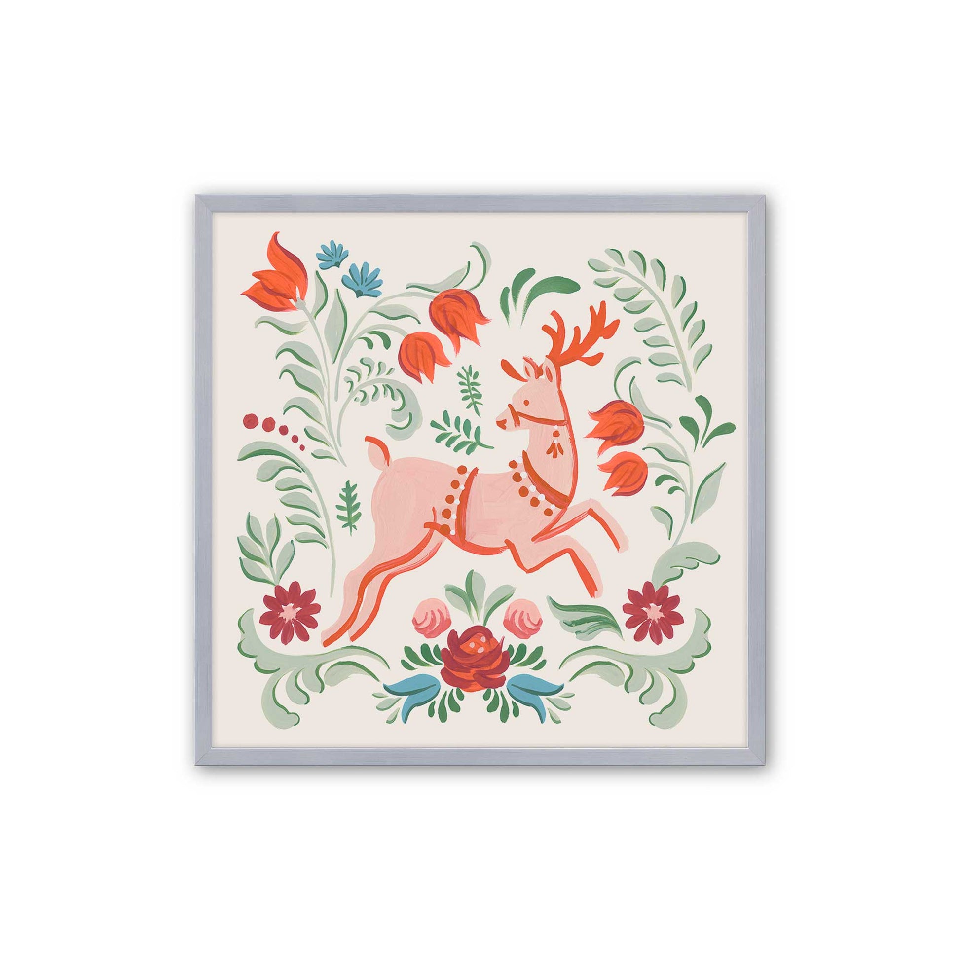 [Color:Polished Chrome], Picture of art in a Polished Chrome frame