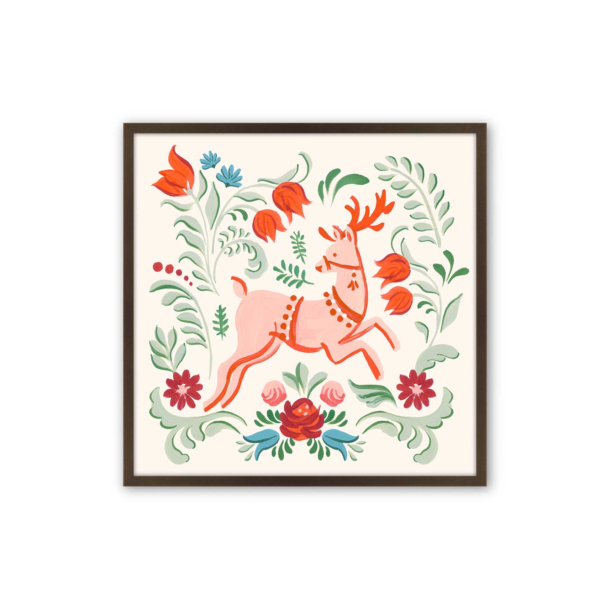 [Color:Belvinder Brown], Picture of art in a Belvinder Brown frame