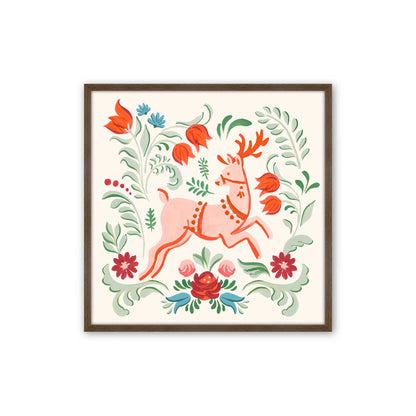 [Color:Walnut], Picture of art in a Walnut frame