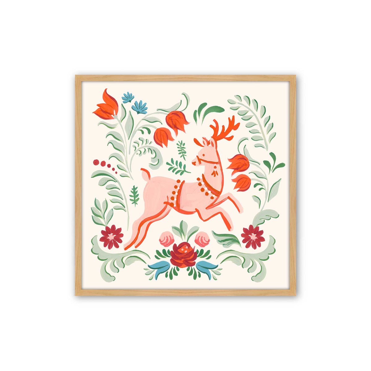 [Color:American Maple], Picture of art in an American Maple frame