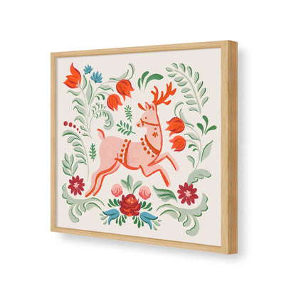 [Color:Espresso], Picture of art in a Espresso frame of the corner