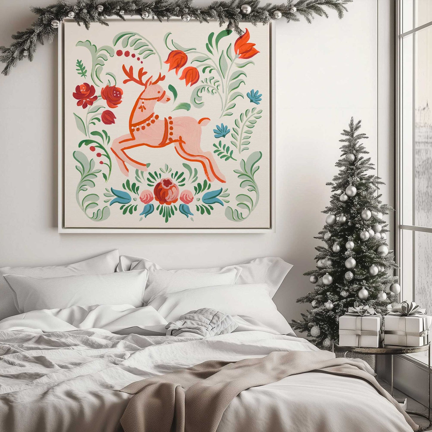 Picture of art in a room