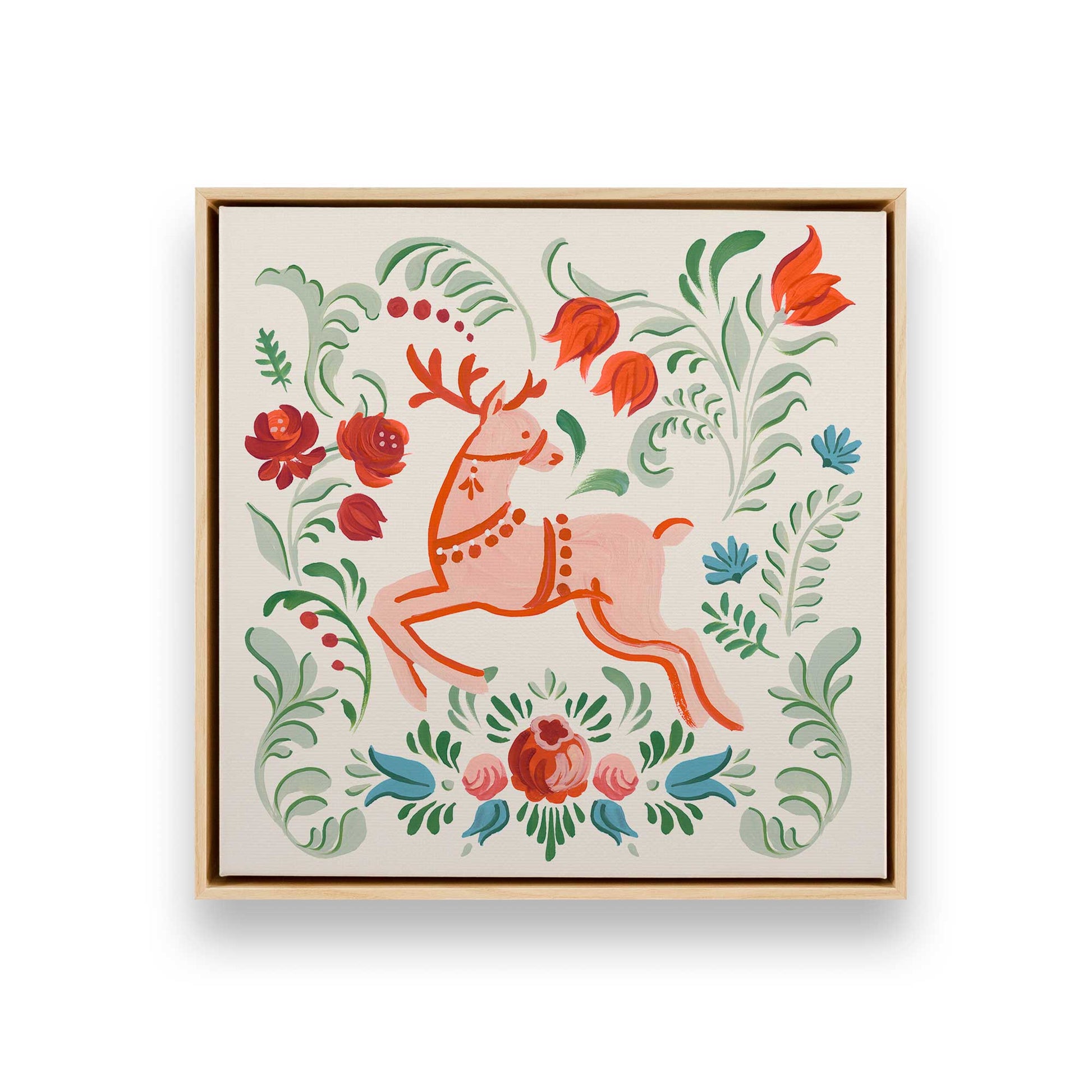 [Color:American Maple], Picture of art in a American Maple frame