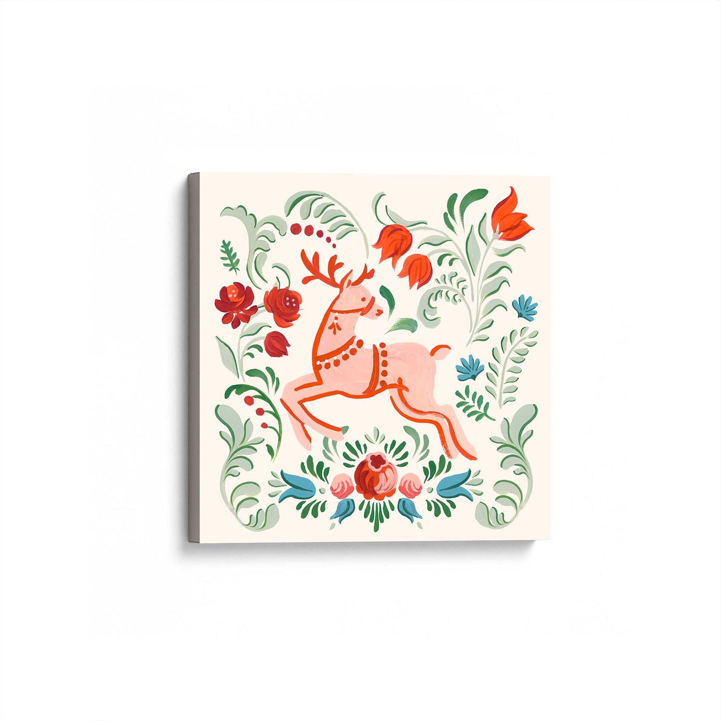 [Color:Stretched Canvas], Picture of art at an angle