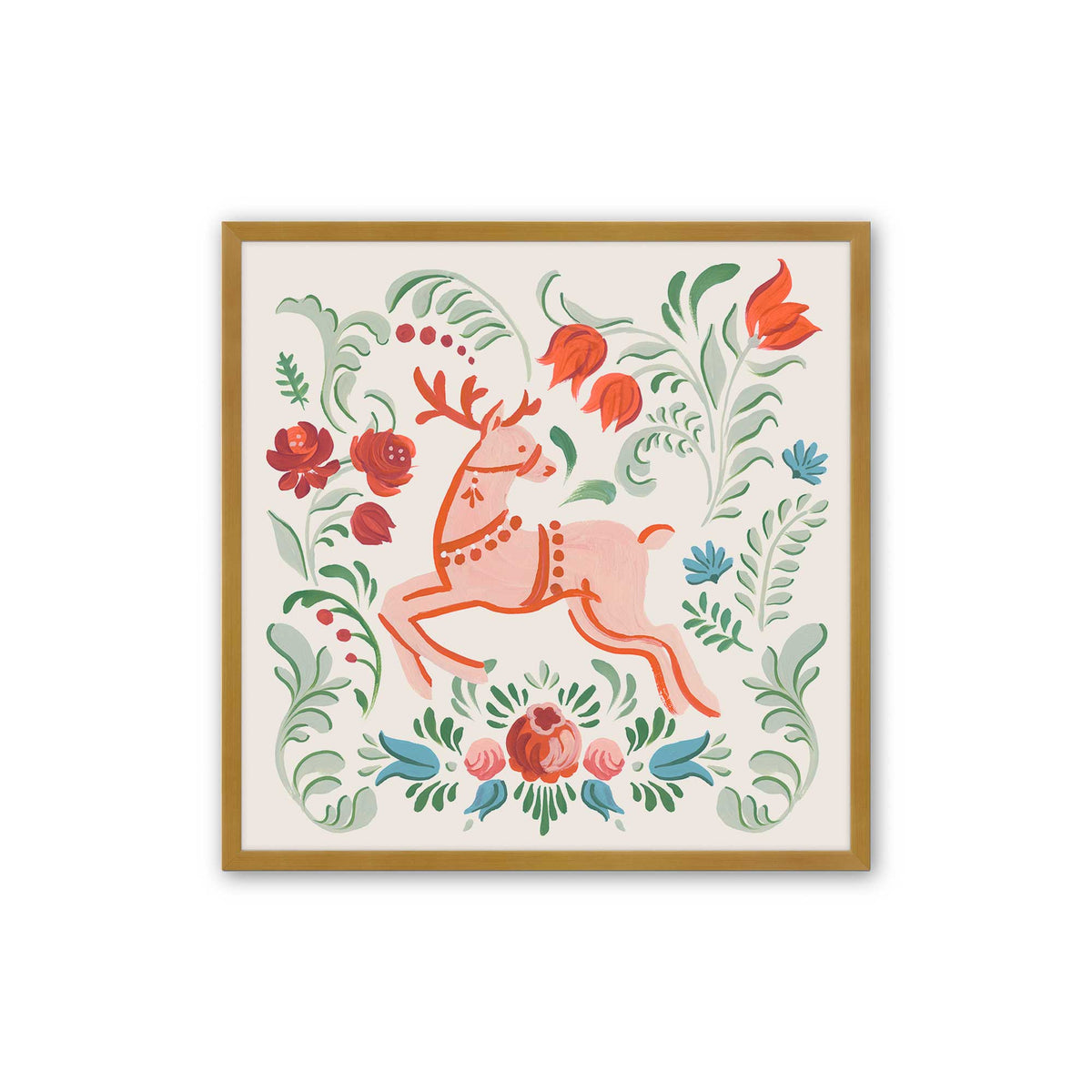 [Color:Polished Gold], Picture of art in a Polished Gold frame