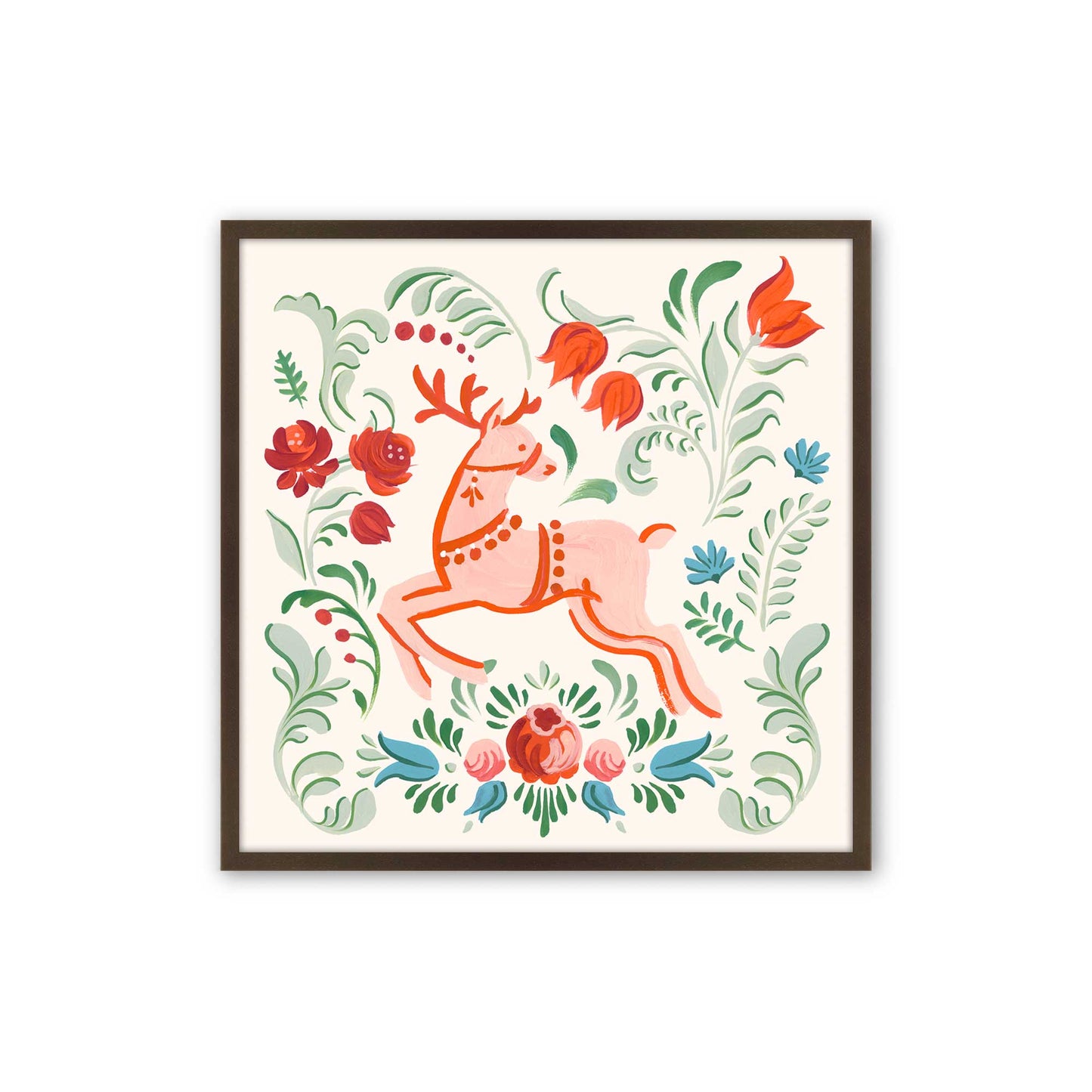 [Color:Espresso], Picture of art in a Espresso frame