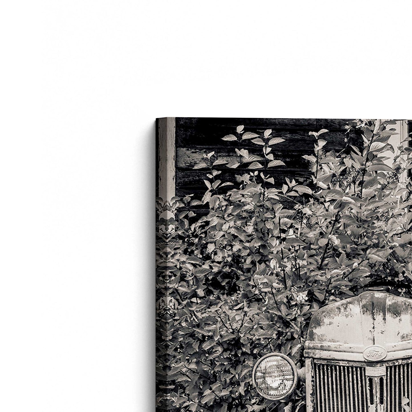 [Color:Stretched Canvas], Picture of the corner of the art