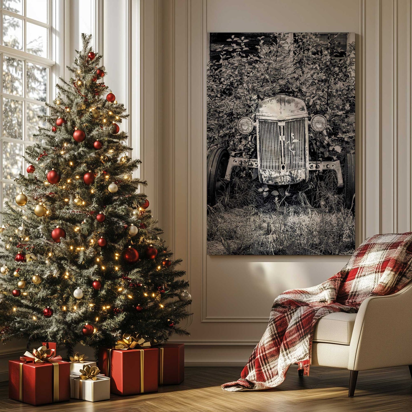 Picture of art in a room