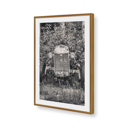 [Color:Polished Gold], Picture of art in a Polished Gold frame of the corner