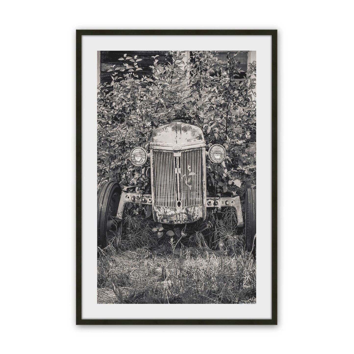 [Color:Satin Black], Picture of art in a Satin Black frame