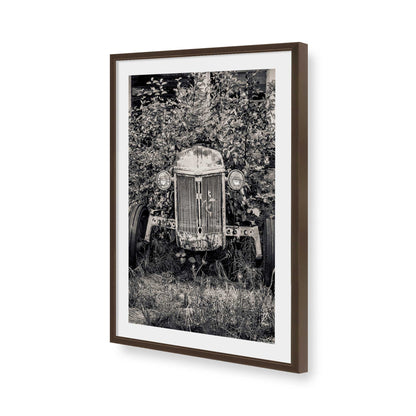 [Color:Belvinder Brown], Picture of art in a Belvinder Brown frame of the corner