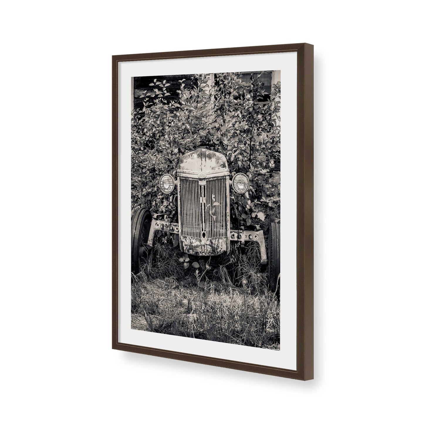 [Color:Belvinder Brown], Picture of art in a Belvinder Brown frame of the corner