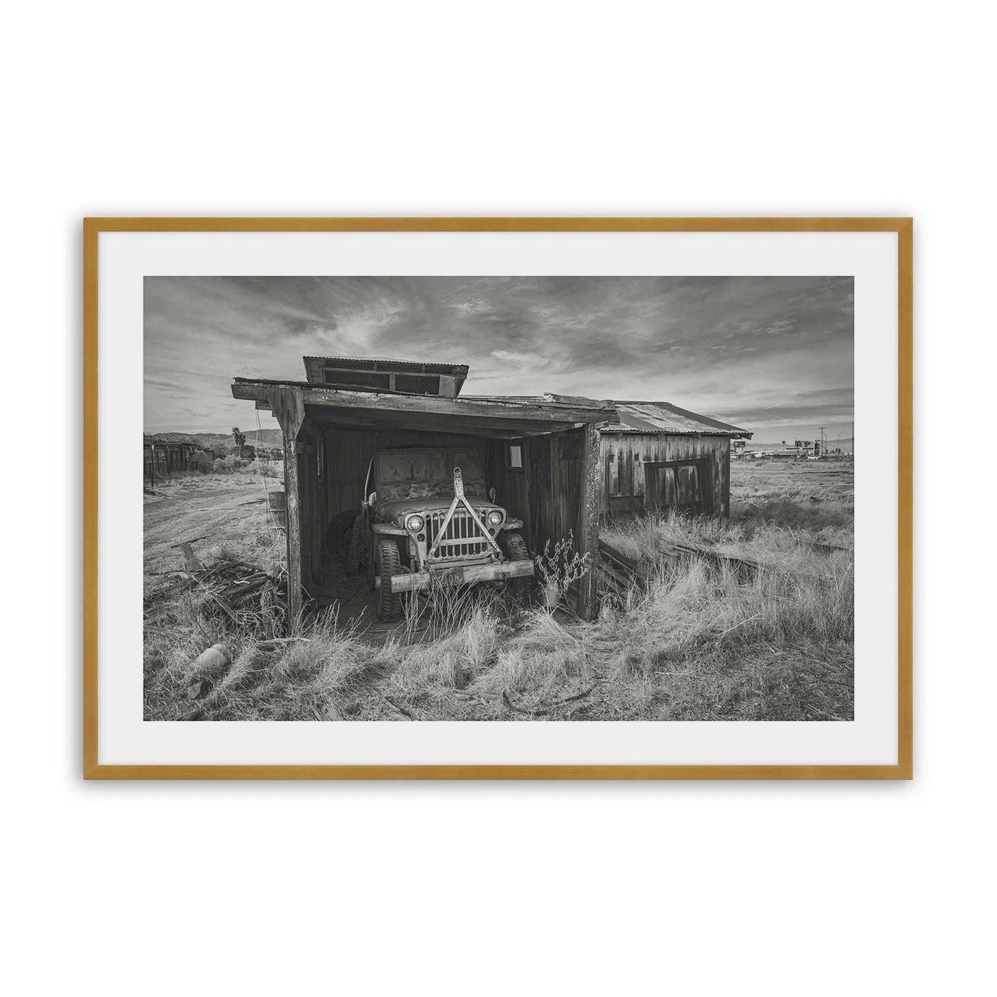 [Color:Polished Gold], Picture of art in a Polished Gold frame