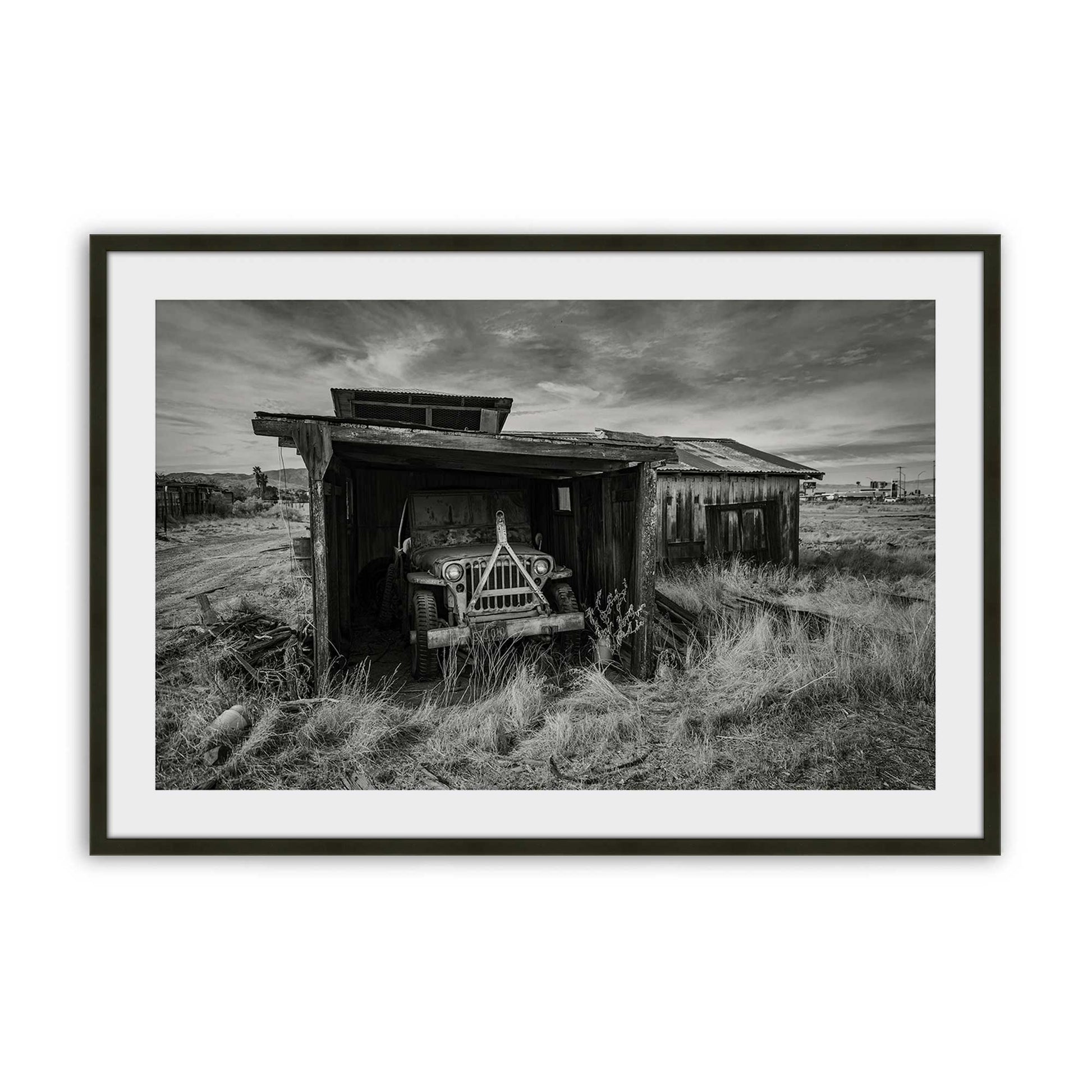 [Color:Satin Black], Picture of art in a Satin Black frame