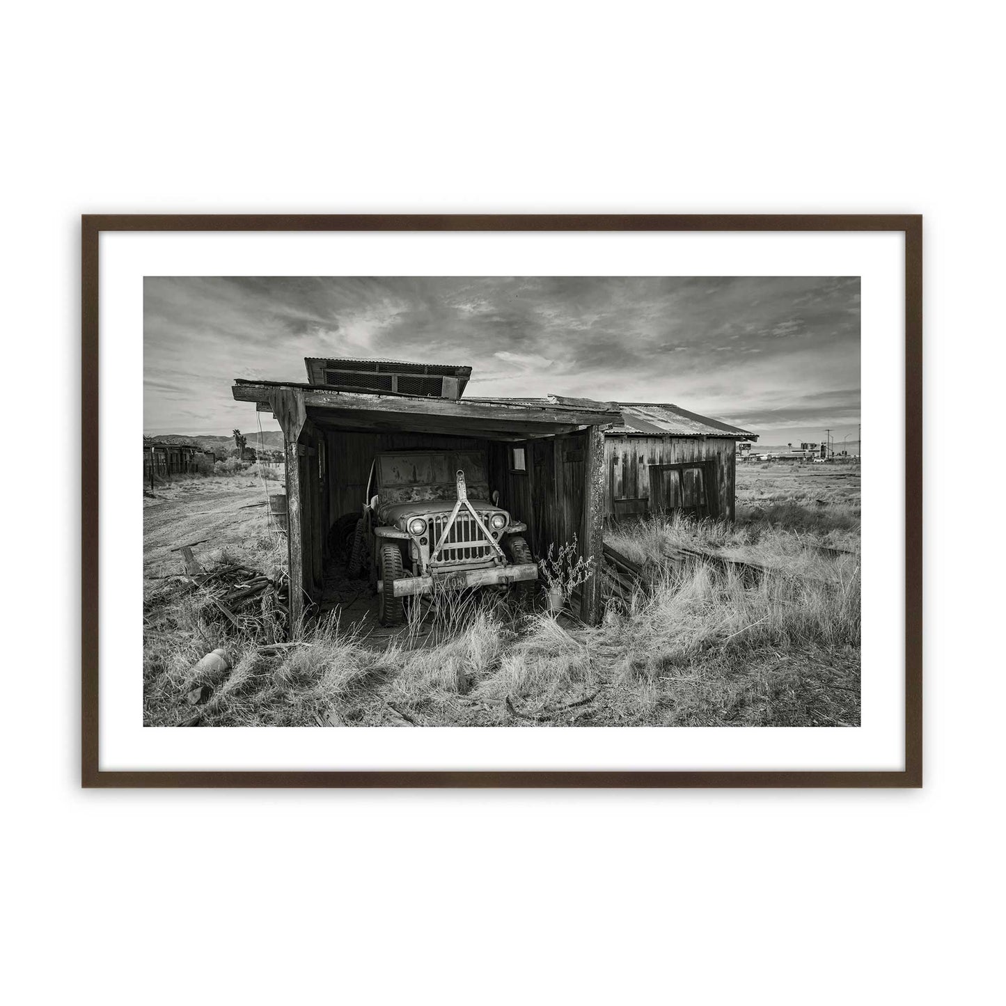 [Color:Belvinder Brown], Picture of art in a Belvinder Brown frame