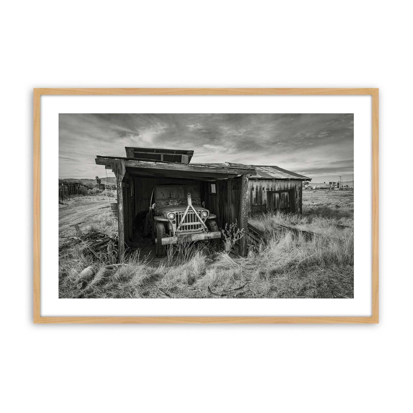 [Color:American Maple], Picture of art in a American Maple frame