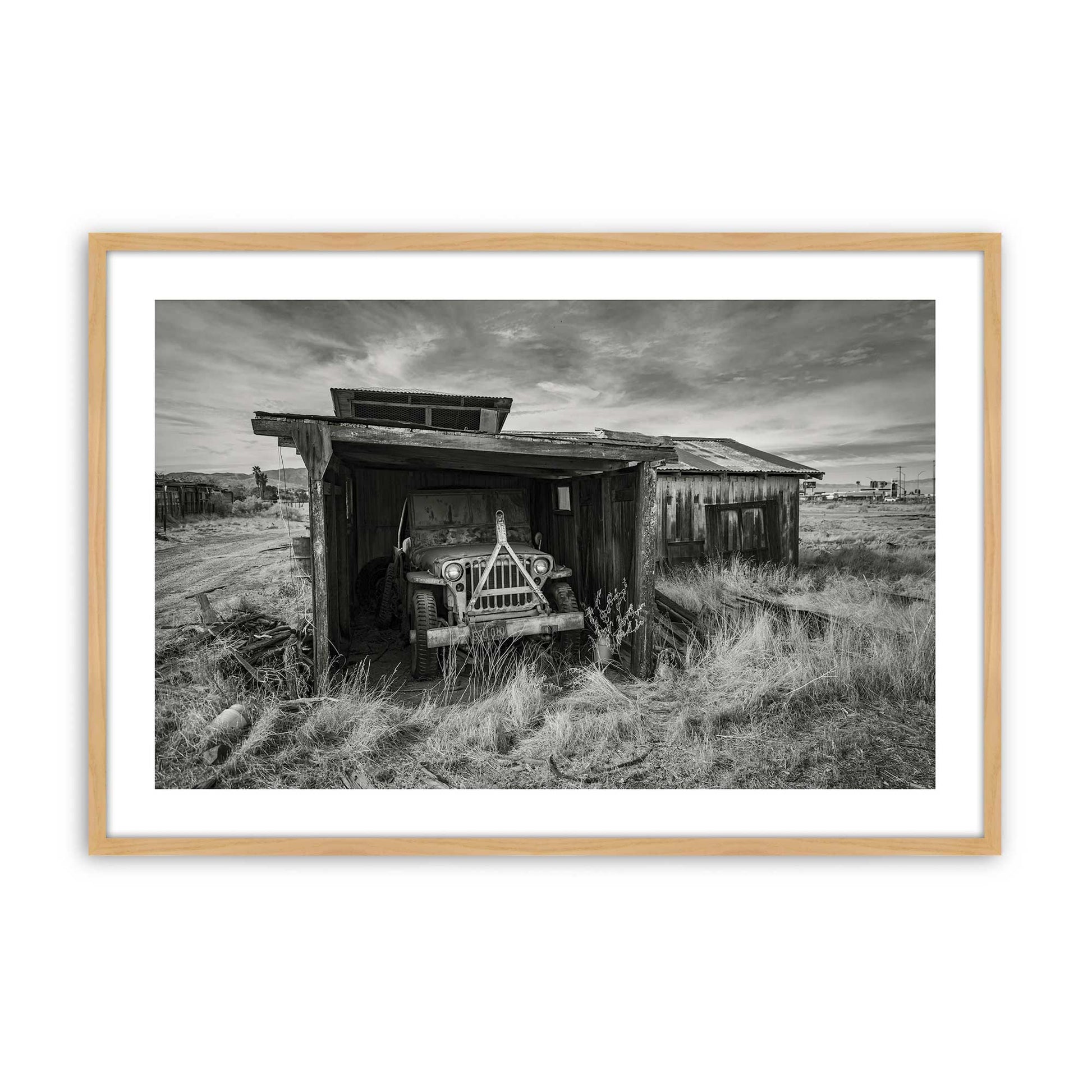 [Color:American Maple], Picture of art in a American Maple frame