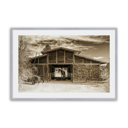 [Color:Polished Chrome], Picture of art in a Polished Chrome frame