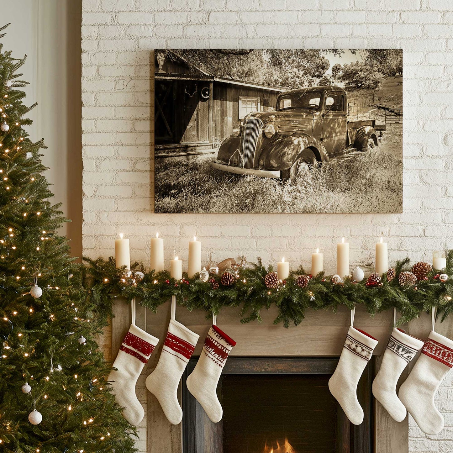 Picture of art in a room