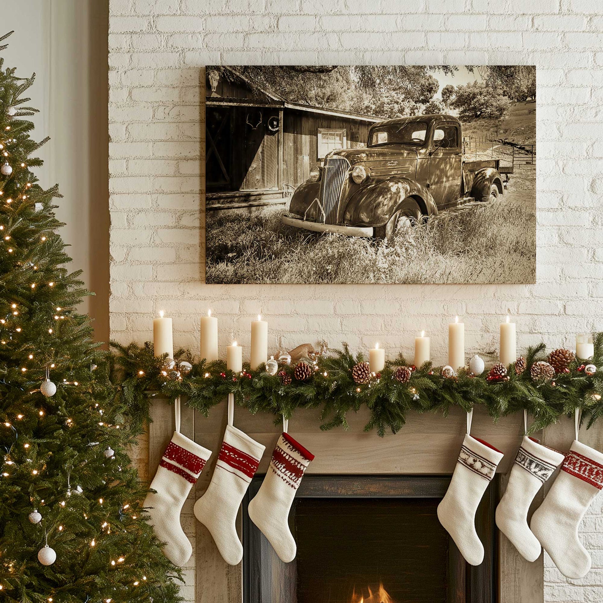 Picture of art in a room