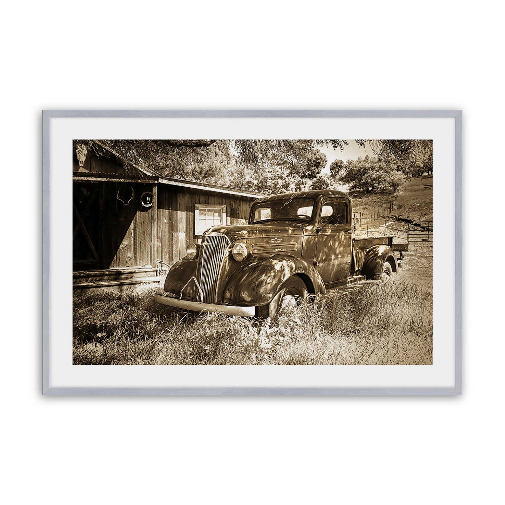 [Color:Polished Chrome], Picture of art in a Polished Chrome frame