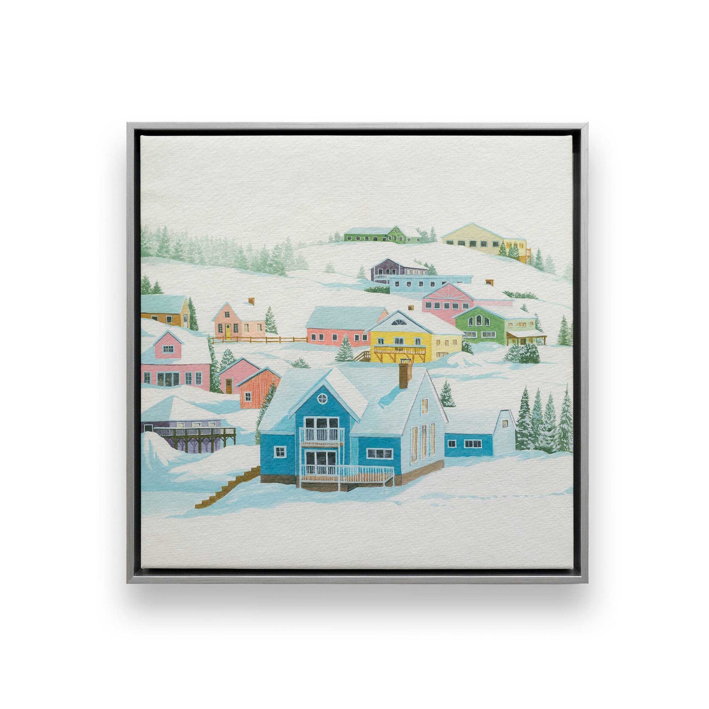 [Color:Polished Chrome], Picture of art in a Polished Chrome frame