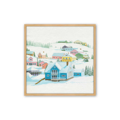[Color:American Maple], Picture of art in an American Maple frame