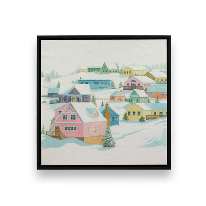 [Color:Satin Black], Picture of art in a Satin Black frame