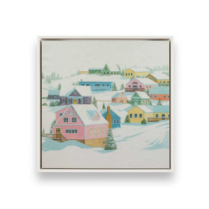 [Color:Opaque White], Picture of art in a White frame