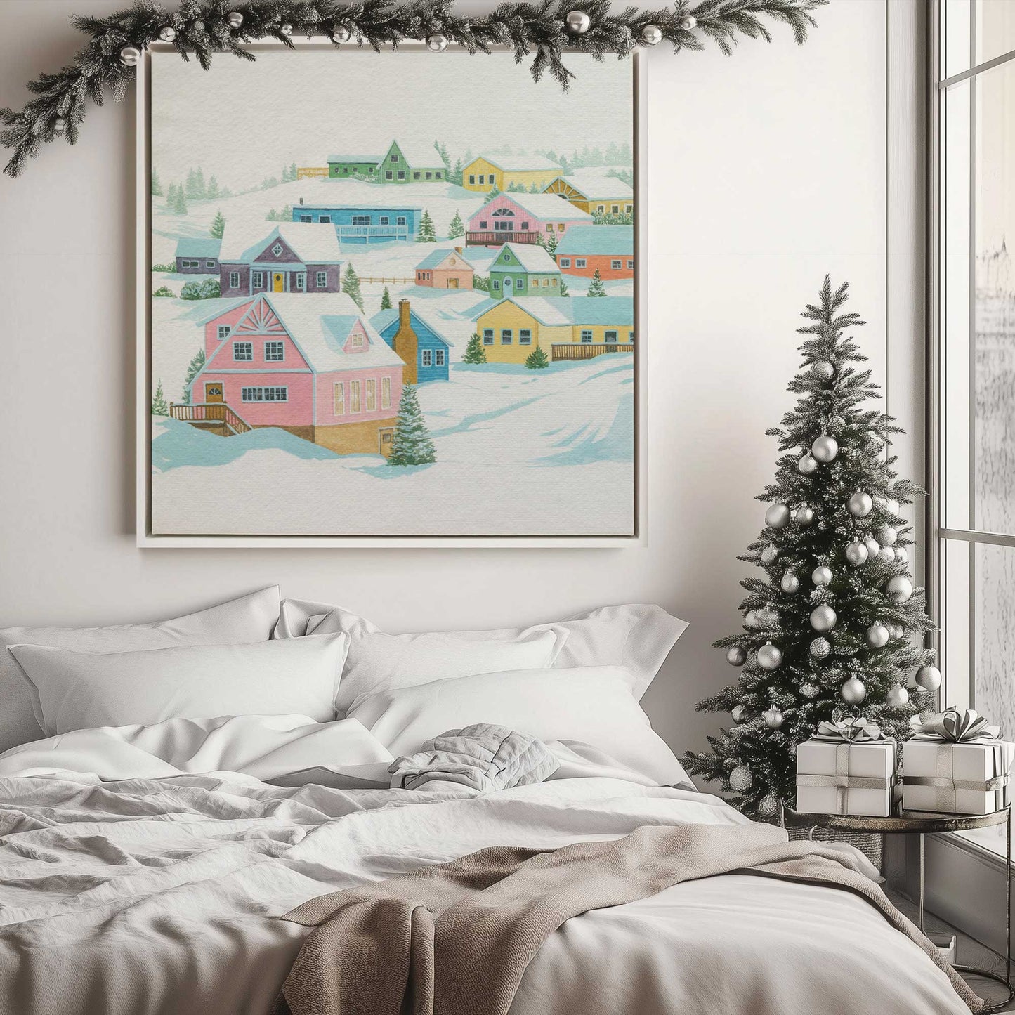 Picture of art in a room